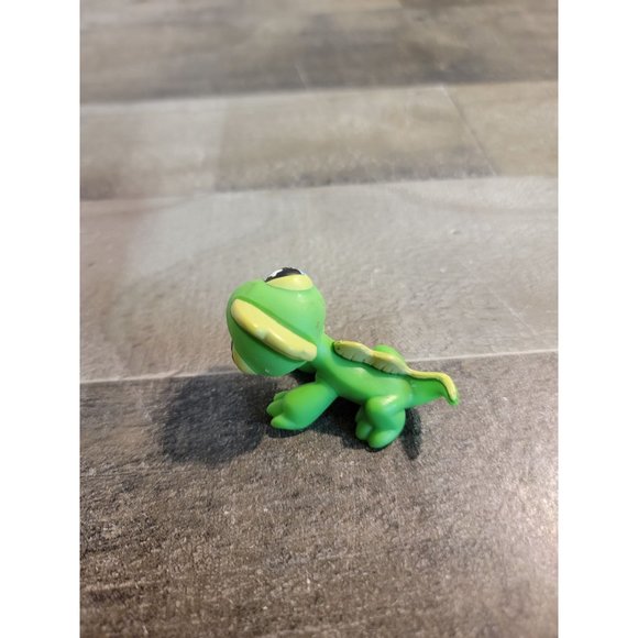 Littlest pet shop LPS Green lizard iguana 2007 hasbro toy figure - Picture 4 of 5